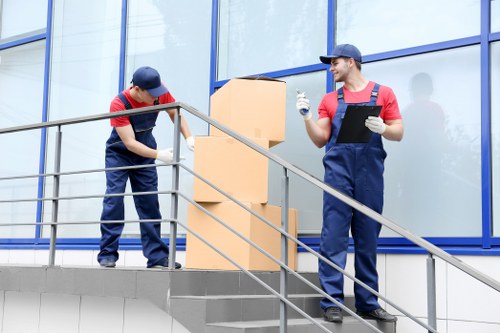 House movers planning a local move in Newington