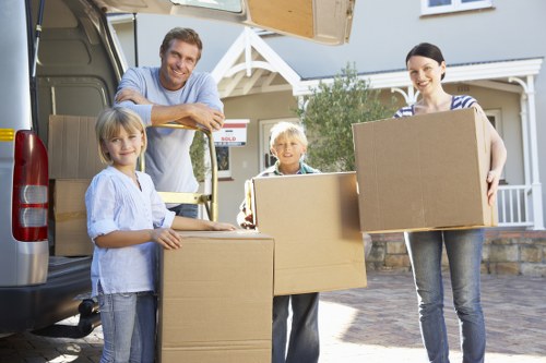 Local moving van service for residential and commercial customers