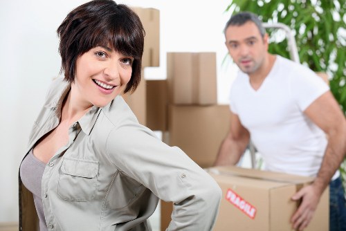 Residential moving team planning access and parking for Newington removals